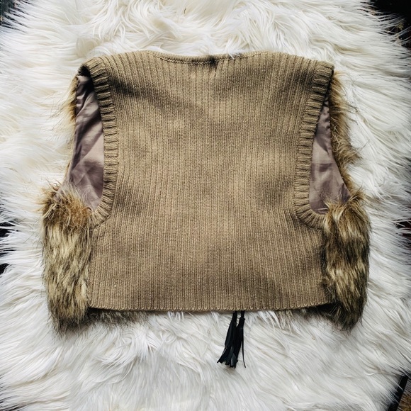 Blue Asphalt kids faux fur vest - Picture 3 of 4